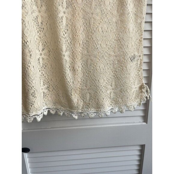 Altar'd State Sleeveless Lace Tank Buttons Women Sz M - Picture 3 of 10